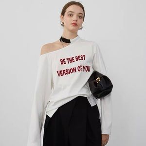 Off the Shoulder Sweatshirt